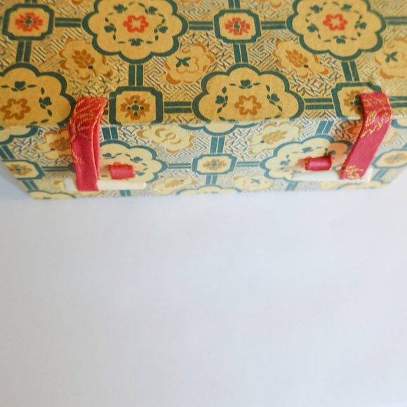 Vintage Set of Chinese Paper Mache Jewelry Trinket Boxes - Picture 4 of 4